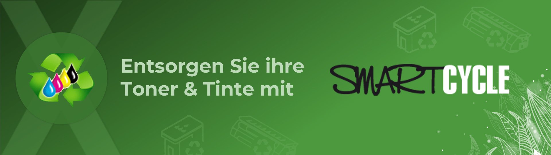 Entsorgen Sie Ihre TINTEN und TONER – mit SmartCycle | officexpress.de