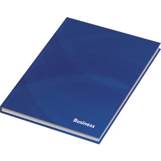 Kladde / Notizbuch "Business blau", kariert, DIN A5, 96 Blatt, 70 g/qm