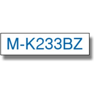MK233BZ BROTHER PTOUCH 12mm WEISS-BLAU