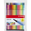 Fasermaler Pen 68 - Kunststoffetui, 30 Farben