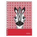Spiralnotizbuch A5 Cute Animals Zebra