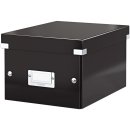 Leitz Archivbox WOW Click & Store - A5, schwarz