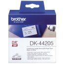 DK-Endlosetiketten Papier-Etiketten 62 mm x 30,48 m, ablösbar weiß