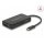 Adapter USB Type-C&trade; Stecker &gt; VGA / HDMI / DVI / DisplayPort Buchse schwarz