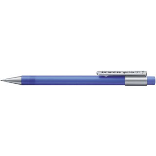 Druckbleistift graphite 777, 0,5 mm, B, frosted blue transparent