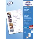 Avery Zweckform® 2579-100 Superior Inkjet Papier, DIN A4, einseitig beschichtet - matt, 150 g/m², 100 Blatt