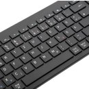 Antimikrobielle Bluetooth®-Tastatur für mehrere Geräte in voller Größe (DE)