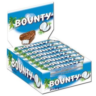 Schokoriegel Bounty 24ST a 57g