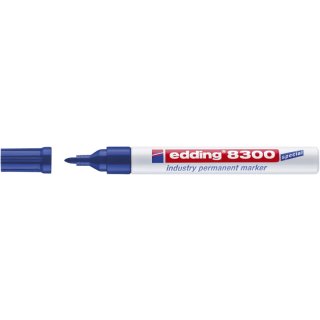8300 Permanentmarker industry -  1,5 - 3 mm, blau