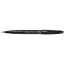 Faserschreiber Sign Pen Brush - Pinselspitze, schwarz