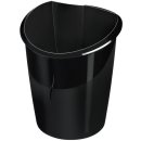Papierkorb Ellypse - schwarz, 15 Liter