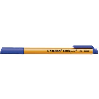 Faserschreiber GREENpoint®, 0,8 mm, blau