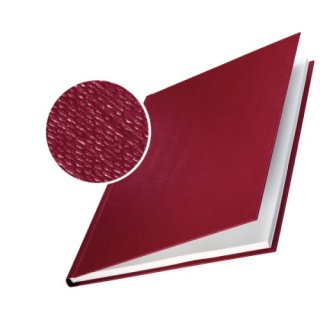 Leitz Bindemappe impressBIND, Hard Cover, A4, 14 mm, 10 Stück, bordeaux