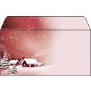 Sigel® Weihnachts-Umschlag "Silent Night" - DIN lang (110x220 mm), 50 Umschläge