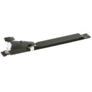 RAPID Langarm-Blockheftgerät HD12, Stahl, 50 Blatt, Einlegetiefe 40cm, schwarz