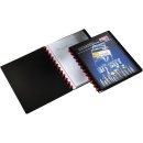 Durable Sichtbuch DURALOOK® EASY PLUS, 20 Stück, DIN A4, schwarz