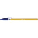 Kugelschreiber Orange, 0,35 mm, Schreibfarbe blau