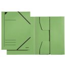 3981 Eckspannermappe - A4, 250 Blatt, Pendarec-Karton (RC), grün