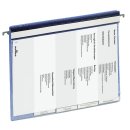 Personalhefter - Hartfolie, DIN A4, 5fach-Register, blau