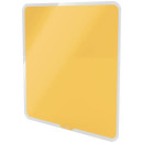 Cosy Whiteboard aus Glas 45 x 45 cm gelb