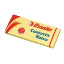 Esselte Haftnotiz Contacta-Notes, 50x40 mm, 100 Blatt, 3...