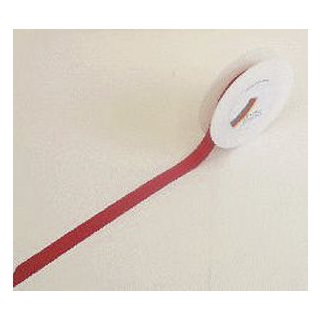 Doppelsatinband - 15 mm x 25 m, rot