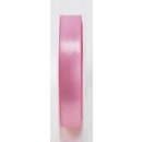 Doppelsatinband - 15 mm x 25 m, rosa