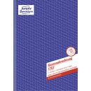 Avery Zweckform® 1757 Kassenabrechnung, 1.& 2.Bl. bedr. MwSt.-Spalte Ein-Ausgaben, SD, DIN A4, 2x40Bl.