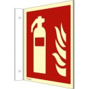 Fahnenschild Feuerlöscher ISO 7010