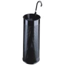 Durable Schirmständer Metall rund 28,5 Liter, schwarz