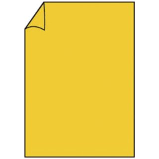 Coloretti Briefbogen - A4, 80g, 10 Blatt, goldgelb