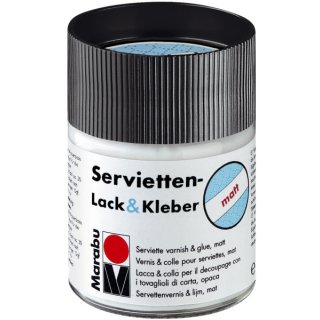 Servietten-Lack & Kleber, matt, 500 ml