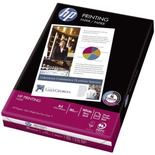 Hewlett Packard (HP) Printing Paper - A3, 80 g/qm, weiß, 500 Blatt