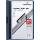 DURABLE Klemm-Mappe DURACLIP® 60, Hartfolie, 60 Blatt, transparent/nachtblau