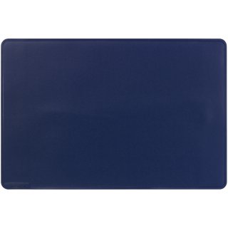 DURABLE Schreibunterlage mit Dekorrille, PVC, 530 x 400 mm, dunkelblau