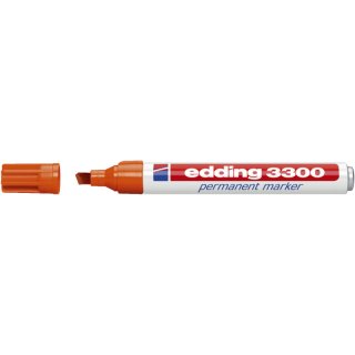 edding Permanentmarker edding 3300, nachfüllbar, 1 - 5 mm, orange