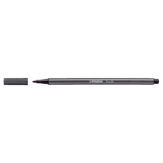 Fasermaler Pen 68 - 1 mm, schwarzgrau