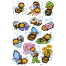 3569 Sticker DECOR Lustige Bienen