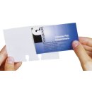 Visitenkarten-Ersatzhüllen VISIFIX® FLIP/DESK,PVC,für Karten 104x72 mm,transp.