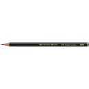 Bleistift CASTELL® 9000 - 6B, dunkelgrün
