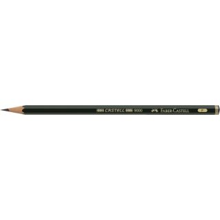 Bleistift CASTELL® 9000 - F, dunkelgrün