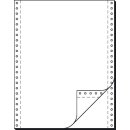 DIN-Computerpapier, 2fach, 12"x240 mm (A4 hoch), SD, längsperforiert, 1000 Sätze