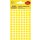 3013 Markierungspunkte - &Oslash; 8 mm, 4 Blatt/416 Etiketten, gelb