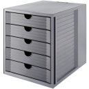 Schubladenbox SYSTEMBOX KARMA - A4/C4, 5 geschlossene...