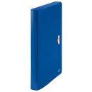 Heftbox Recycle A4 PP blau