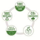 Jurismappe Recycle A4 rot klimaneutral