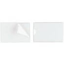 Selbstklebetasche POCKETFIX® - 90x57 mm, seitlich offen, transparent, 10 Stück