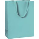 Geschenktragetasche Uni hellblau 30x23x13cm