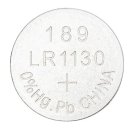 Knopfzellen-Batterie AG10/LR54 10er silber