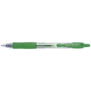 Gelschreiber G2-7, BL-G2-7, 0,4 mm, Gehäuse+Schreibfarbe grün